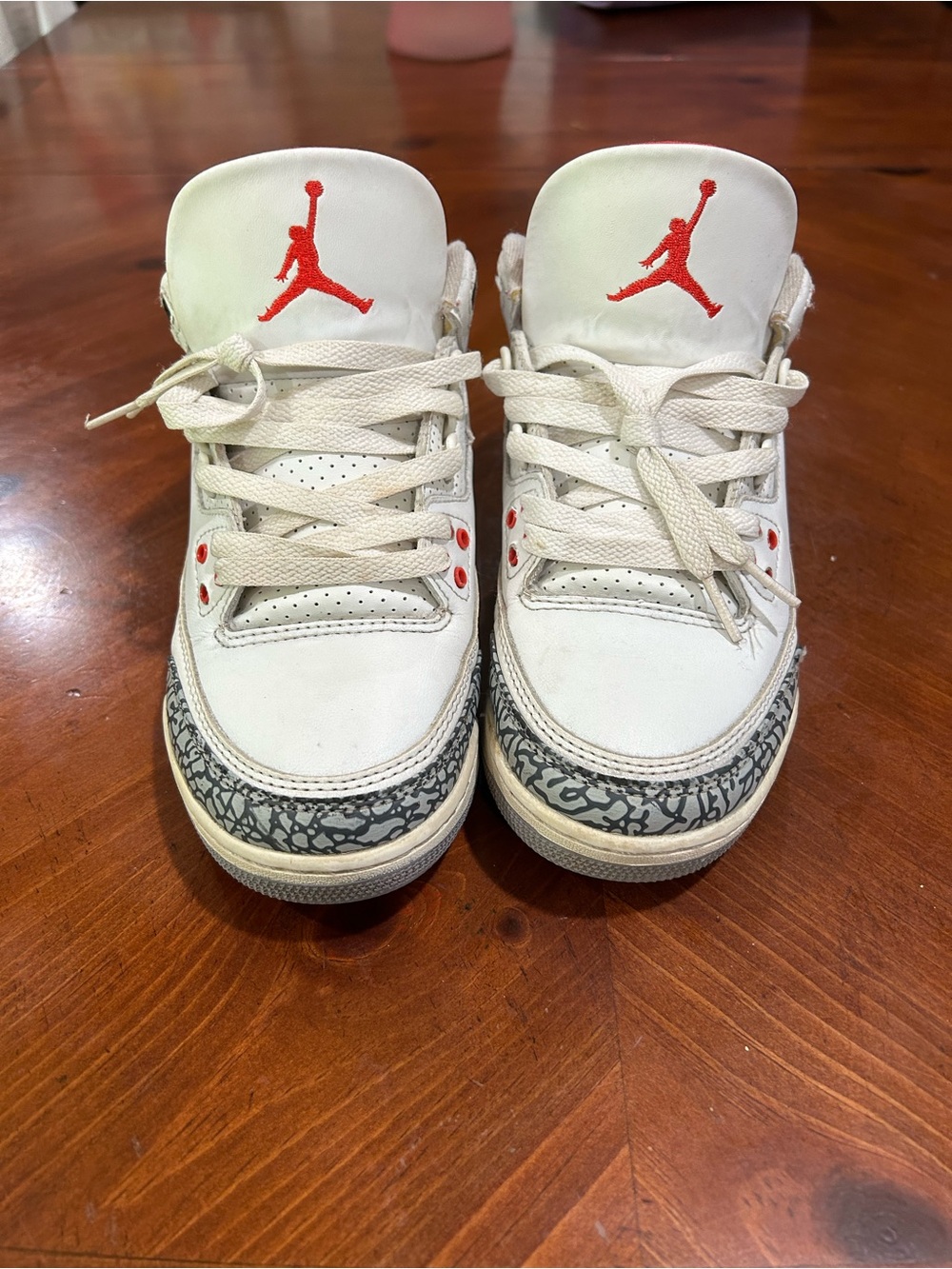 Jordan 3 Retro white cement. Size 6.5 Men’s. Nike - Picture 2 of 7